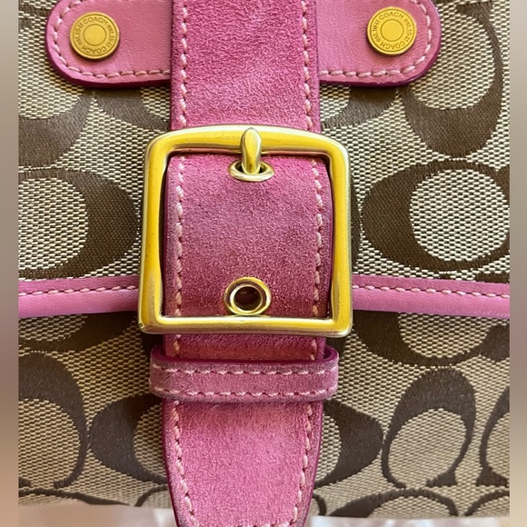 Coach Soho Pink Suede - Picture 9 of 15